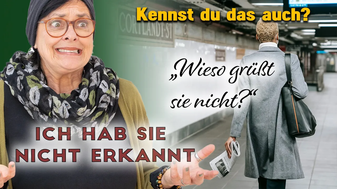 Wenn ich Menschen im anderen Kontext nicht erkenne…