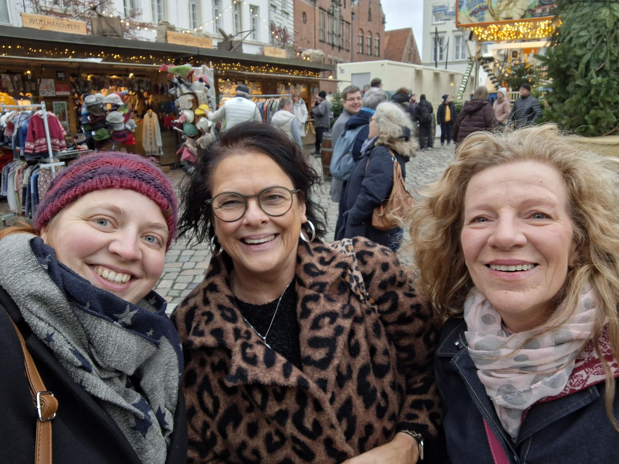 Ein toller Ausflug mit unseren Klienten auf den Weihnachtsmarkt in Lübeck