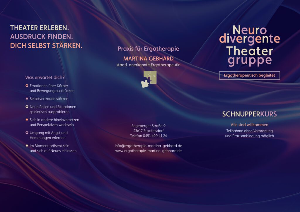 Neue Angebote – Neurodivergente Theater Gruppe